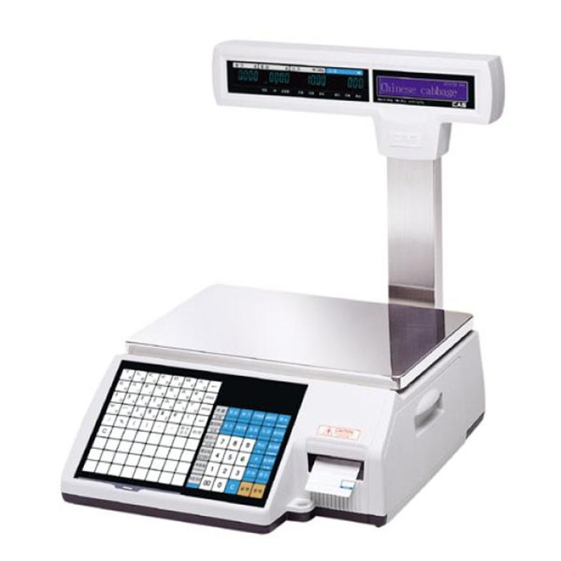 Cân điện tử, in tem nhãn CAS CL5000P 