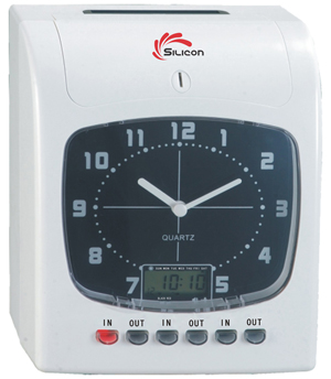 Máy chấm công thẻ giấy Silicon TR-7700 