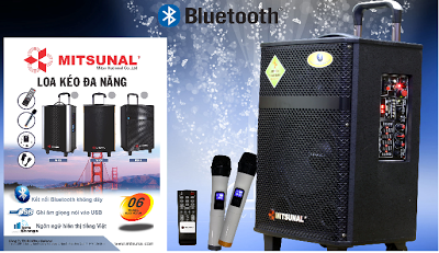 Máy trợ giảng Mitsunal M34 (loa kéo di động) 