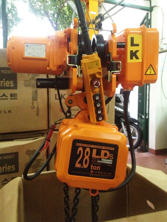 Pa lăng xích điện LDSM-2.8W 