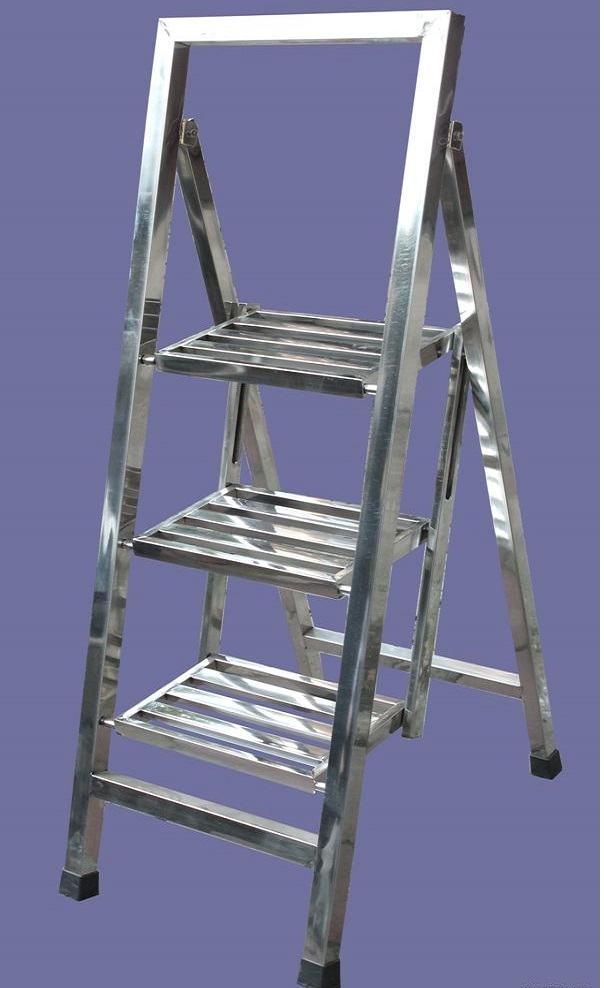 Thang ghế Inox 3 bậc 