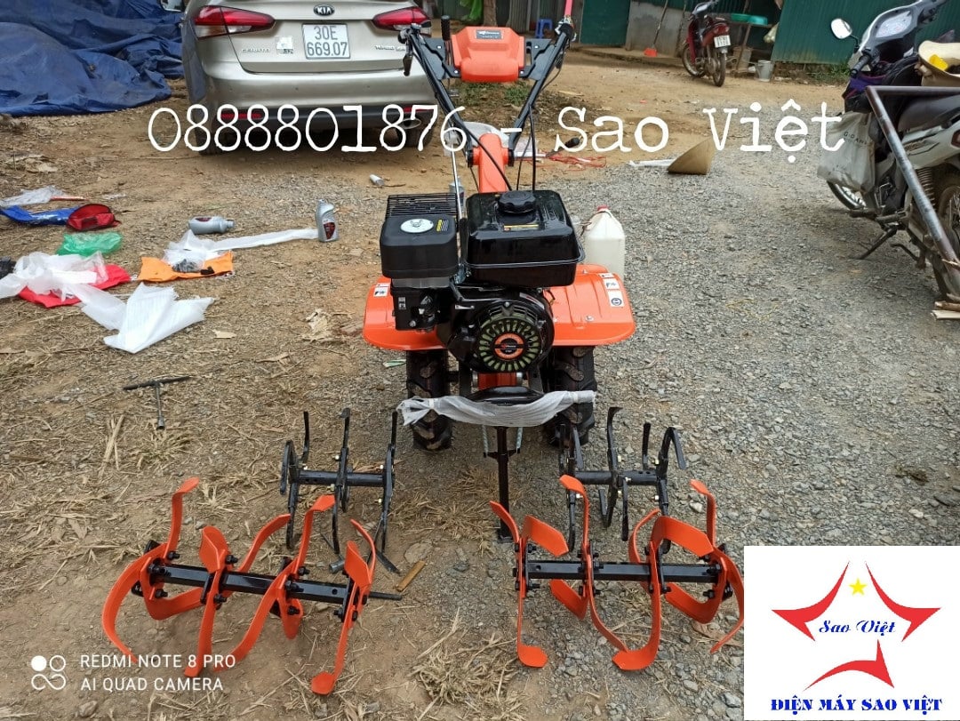 Máy làm đất đa năng Mitsunini HT104-Q (đấu đầu) chính hãng 