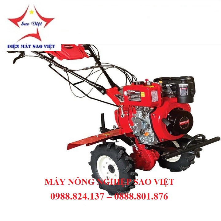 Máy Xới Đất Chạy Dầu Kamastsu 7.0HP KM980H 