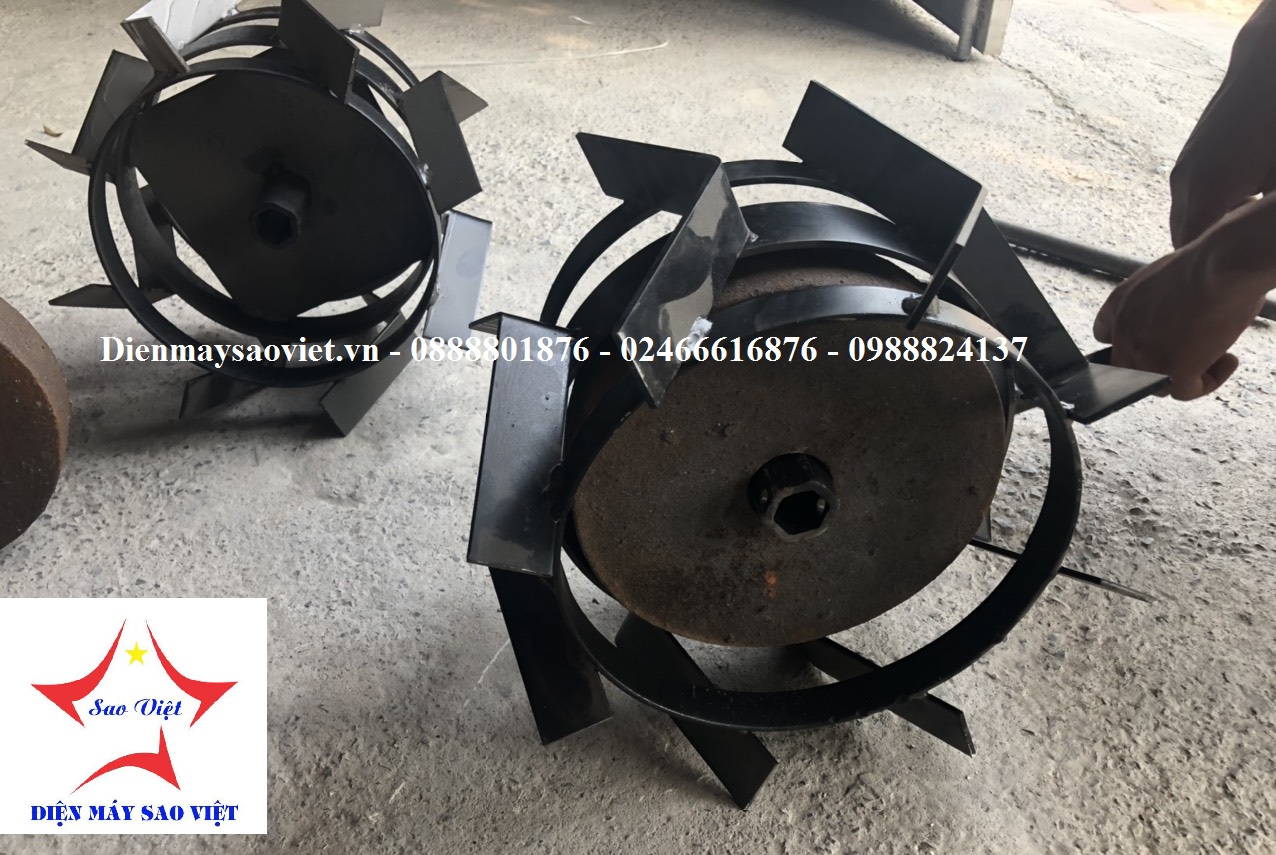 Bộ bánh bám Ruộng nước, trên cạn cho máy xới đất IN18 