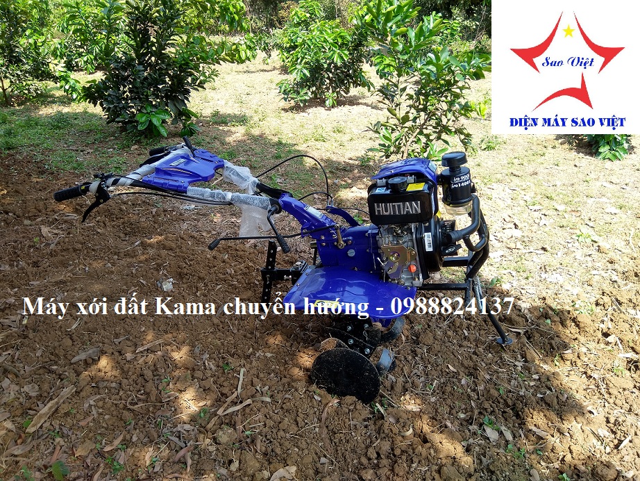 Máy xới đất Kama 173F chuyển hướng nhập Đức 