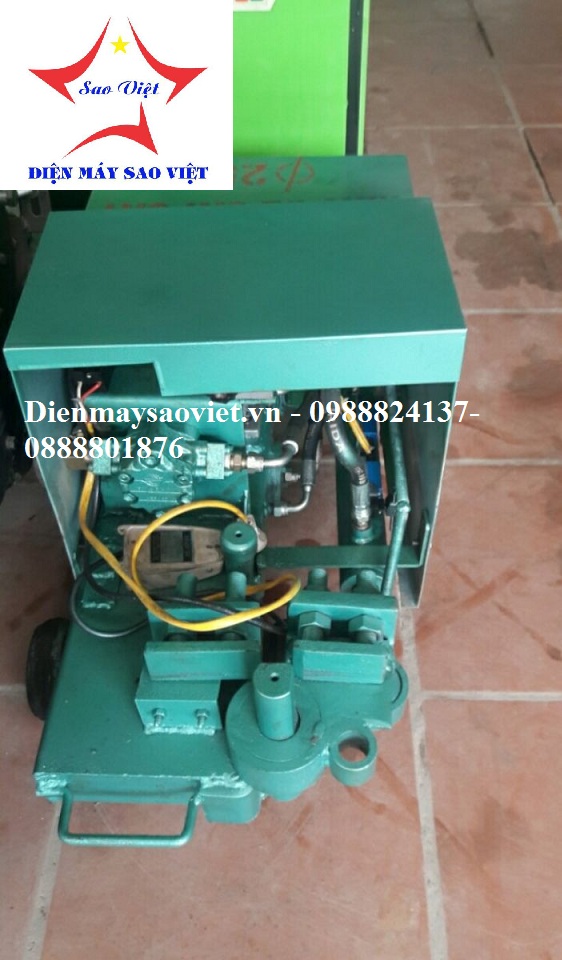 Máy uốn sắt thủy lực sv200 chạy điện 220v 