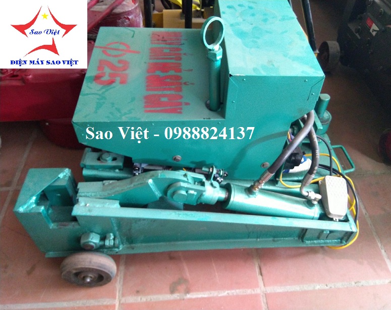 Máy uốn sắt, cắt sắt thủy lực chạy điện 220v - SV25 