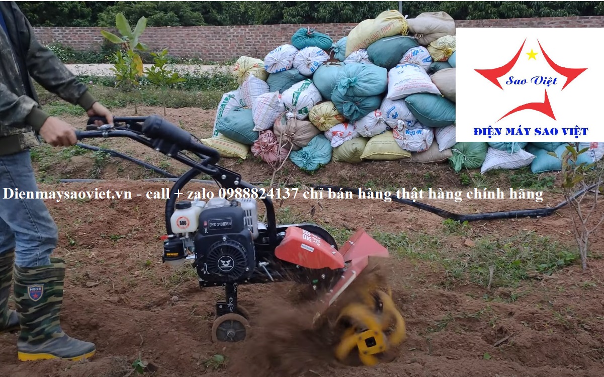 Máy xới đất, xạc cỏ, lên luống Zongshen HN150 chính hãng 