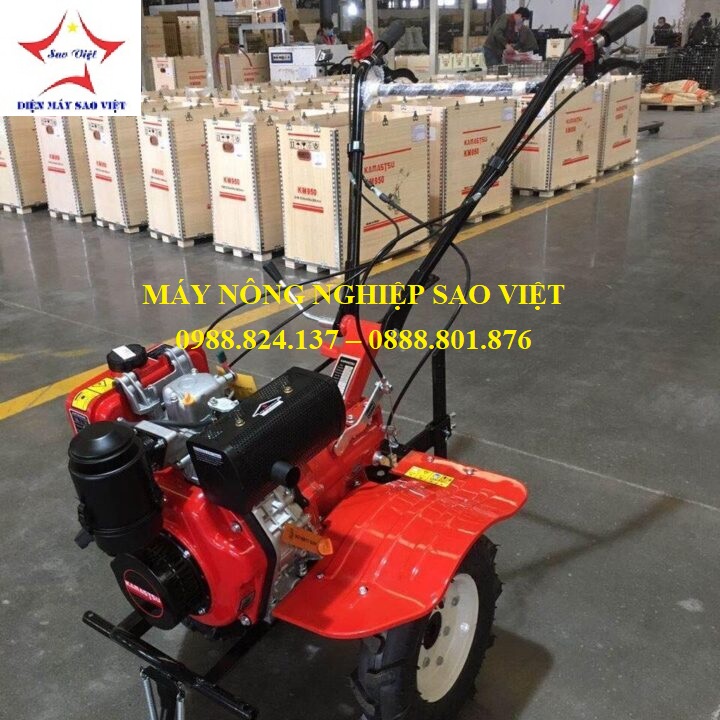 Máy Xới Đất Chạy Dầu Kamastsu 5.5HP KM950H 
