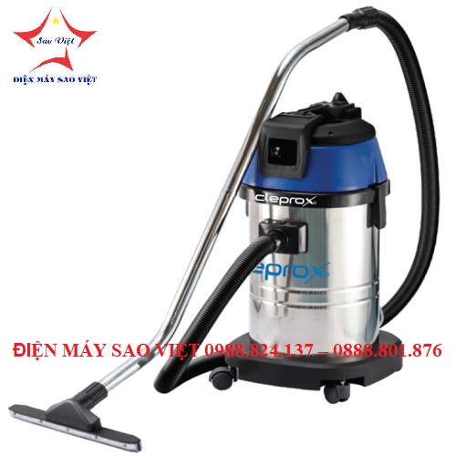 Máy hút bụi công nghiệp khô và ướt CleproX (thùng inox) X-1/40 