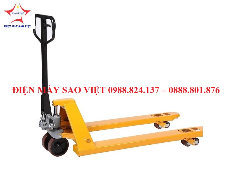 Xe nâng tay thấp FUJIFA 2T càng rộng 