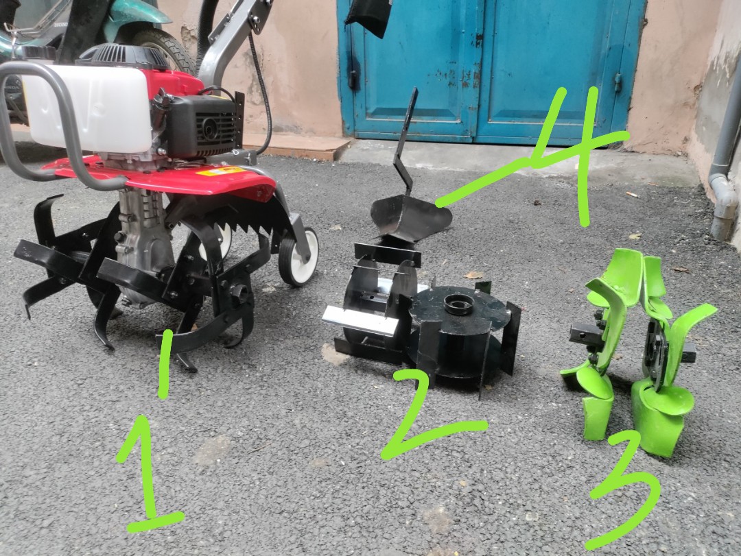 Máy xới đất mini Japan 144F(150F) 