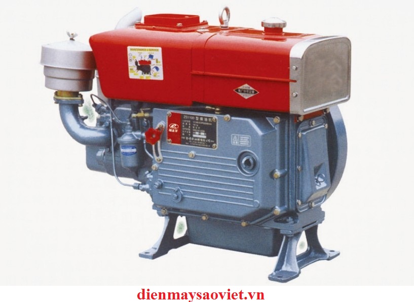 Động cơ nổ Diesel D20 làm mát bằng gió 