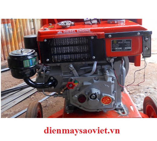 Động cơ nổ Diesel D6 làm mát bằng gió 