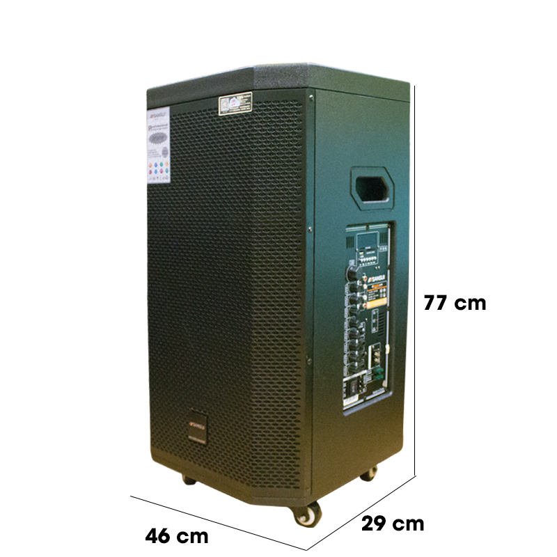 Loa kéo di động có màn hình Sansui SA2-15 