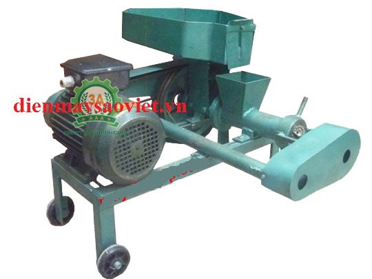 Máy ép cám viên có đầu cắt 