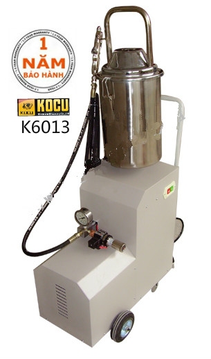 Máy bơm mỡ điện 12 lít Kocu K6013 (inox) 