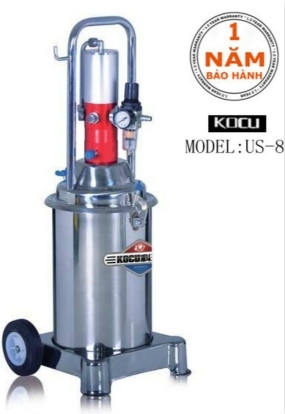 Máy bơm mỡ khí nén 12 lít Kocu US-8 