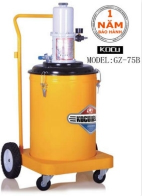 Máy bơm mỡ khí nén 45 lít Kocu GZ-75B 