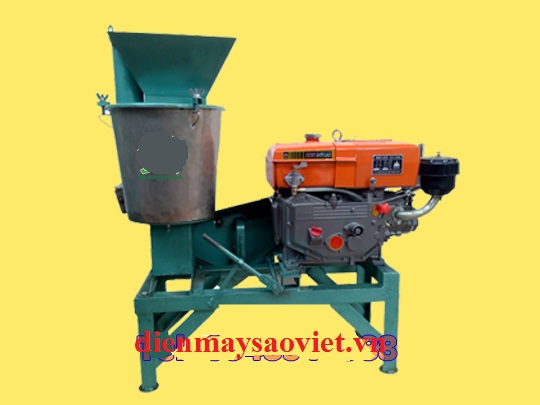 Máy chế biến thức ăn chăn nuôi Diesel 8Hp 