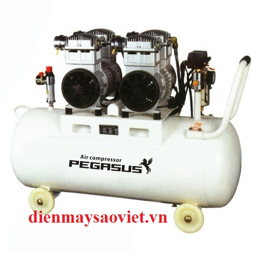 Máy nén khí không dầu giảm âm Pegasus TM-OF550-70L 