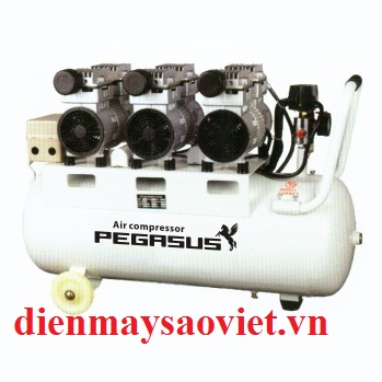 Máy nén khí không dầu giảm âm Pegasus TM-OF750x3-70L 