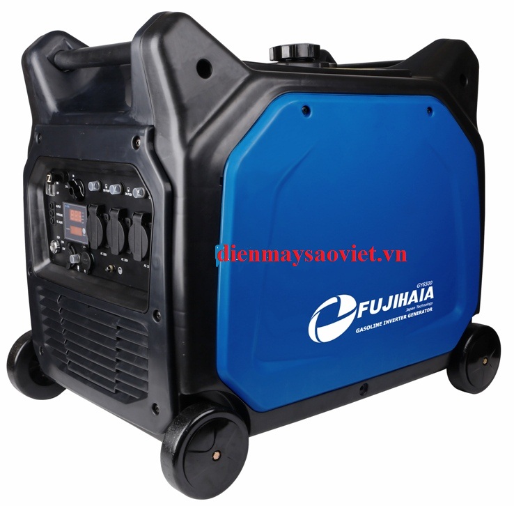 Máy phát điện Fujihaia GY3500E (3/3.5 KVA)/Đề nổ/LCD 