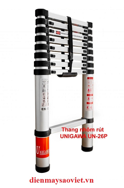 Thang nhôm rút đơn Unigawa UN-38P 