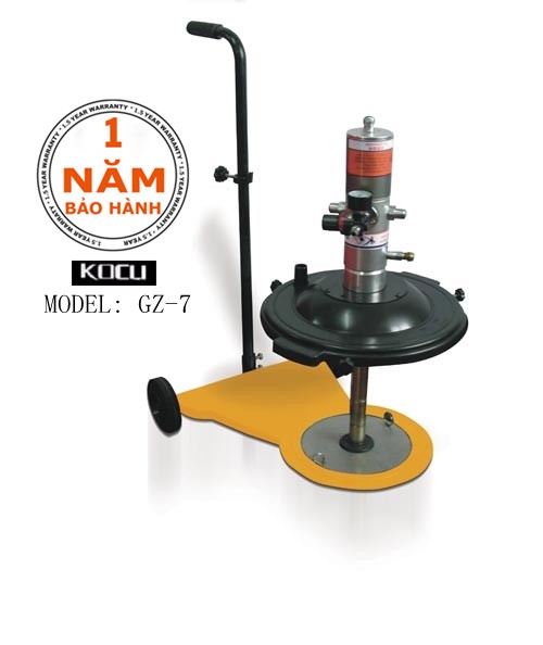 Xe bơm mỡ khí nén Kocu GZ-7 